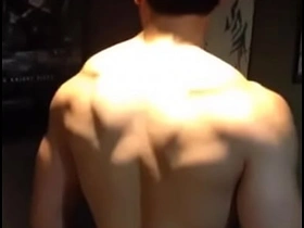 肌肉发达亚洲猛男 joyous chinese porn stars on touching tattoos