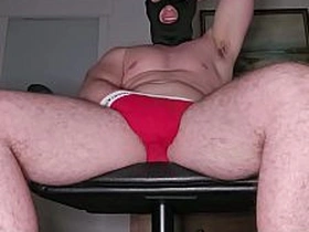 PhantomGentX穿红色Calvin Klein内裤 throne load!肌肉猛男撸出超硬巨量精液 free pinoy detached porn
