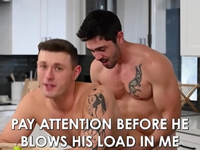 猛男凯尔被水电工特拉维斯的大工具狠狠操了 hot muscle asian gay porn